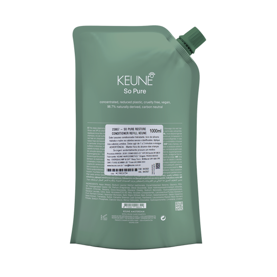 SO PURE RESTORE CONDITIONER REFILL1000ML